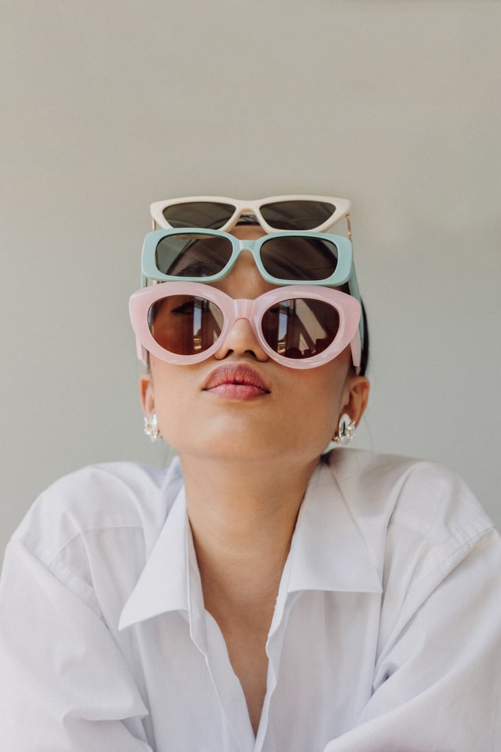 Woman with Sunglasses On